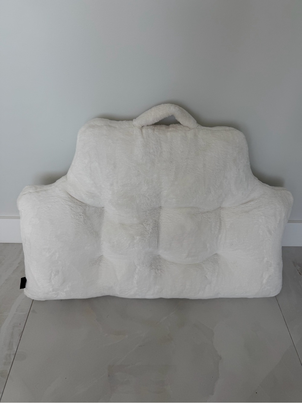 The Most Fabulous Tahari Home Plush Headboard Pillow w Handle for Dorm Bedroom